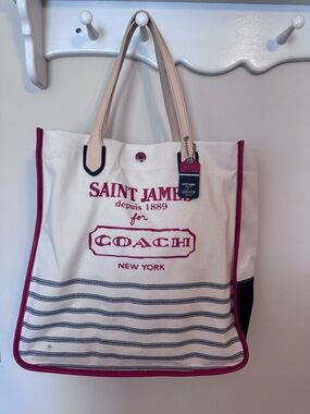 COACH Legacy Weekend Saint James North South Tote